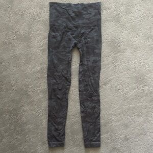 SPANX women’s Charcoal Camo Leggings